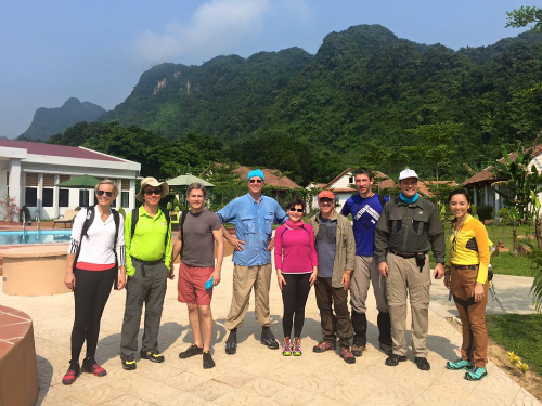 Đại sứ 7 nước phấn khích thám hiểm Sơn Đoòng !